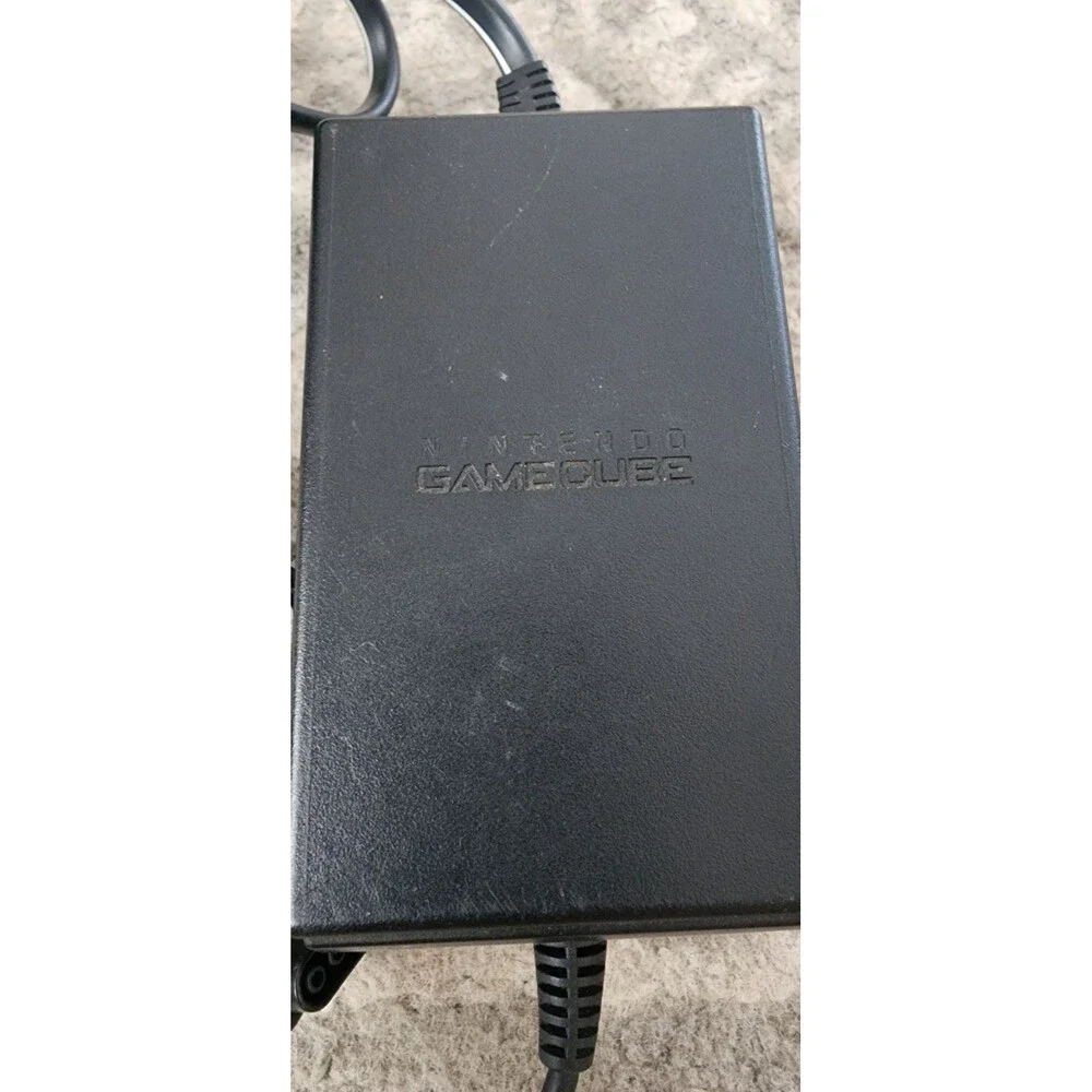OEM Official Nintendo Gamecube Power Supply AC Adapter DOL-002 Power Cord